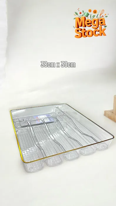 מגש לסידור סכו"ם עשוי אקריל