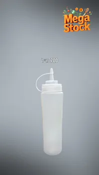 בקבוק לחיץ מפלסטיק בנפח 700 מ"ל