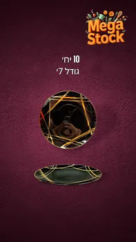 צלחות יוקרתיות חד פעמיות בגודל 7 אינץ'