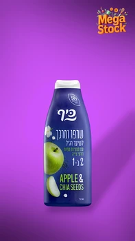 כיף - שמפו תפוח וזרעי צ'יה