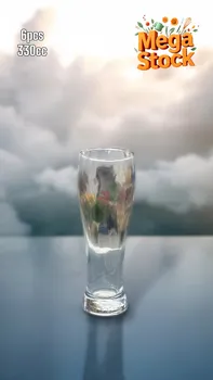כוסות בירה 330 מ"ל (6 יח')