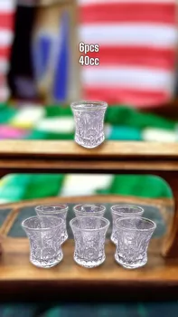 סט כוסות תה מרוקאי - 6 יח'